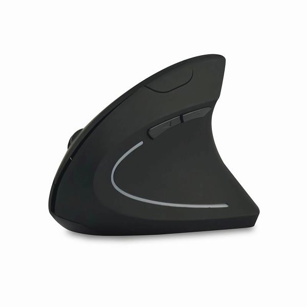 Acer Vertical mouse/Vertikálna/Optická/Pre pravákov/1 600 DPI/Bezdrôtová USB/Čierna HP.EXPBG.009
