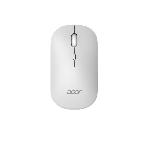 Acer AMR130/Ergonomická/Optická/1 600 DPI/USB+BT/Biela GP.MCE11.048
