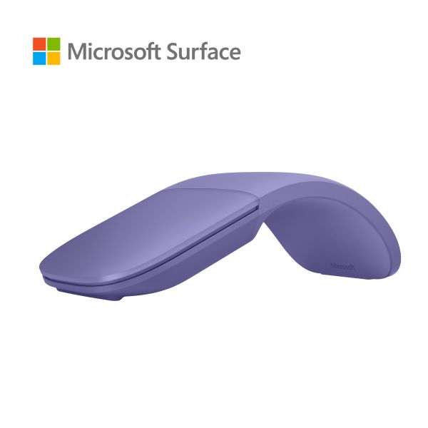 Microsoft Surface Arc Mouse/Cestovné/Blue Track/1 000 DPI/Bezdrôtové Bluetooth/Fialová EP2-32839