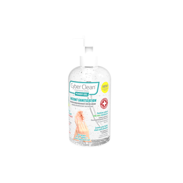 CyberClean POWER GÉL - instant liquid sanitizer 7 oz / 220 ml (47029) 47029