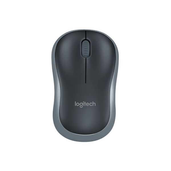 Logitech M185 nano/Kancelárska/Optická/1 000 DPI/Bezdrôtová USB/Šedá 910-002235