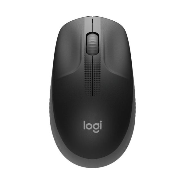 Logitech M190/Kancelárska/Optická/1 000 DPI/Bezdrôtová USB/Čierna 910-005905