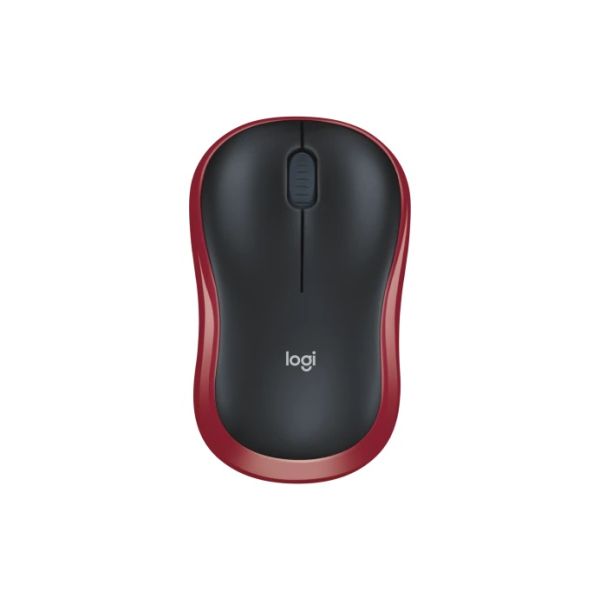 PROMO myš Logi Wireless Mouse M185, Red 910-002237