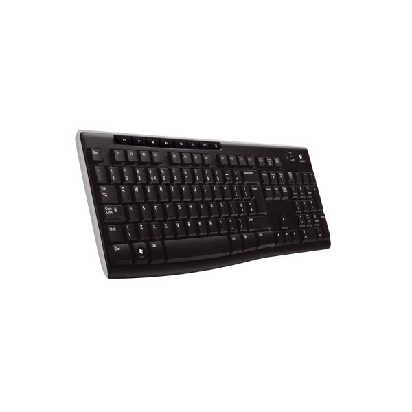 Logitech K270/Bezdrôtová USB/ CZ- SK layout/Čierna 920-003741