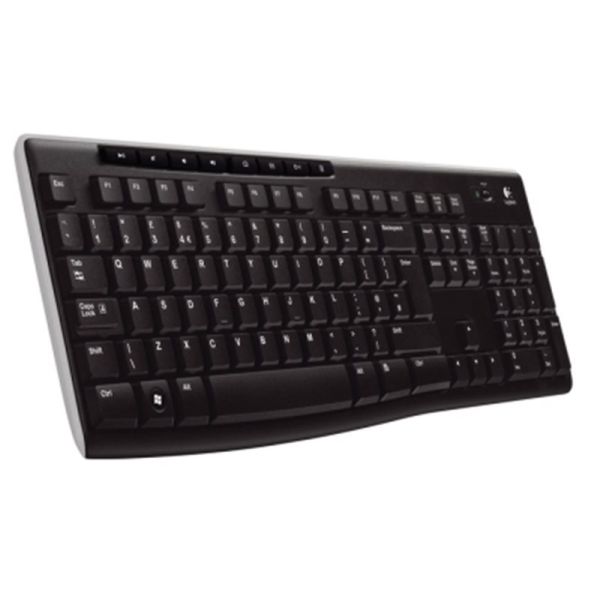 Logitech K270/Bezdrôtová Bluetooth/US layout/Čierna 920-003738