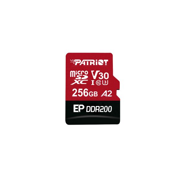 Patriot EP DDR200 + čítačka/Micro SDXC/256GB/UHS-I U3 / Class 10 PEF256GEP33MCX
