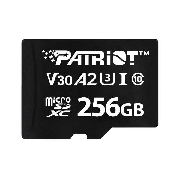 256GB microSDXC Patriot VX V30 U3 A2 PSF256GVX32MCX