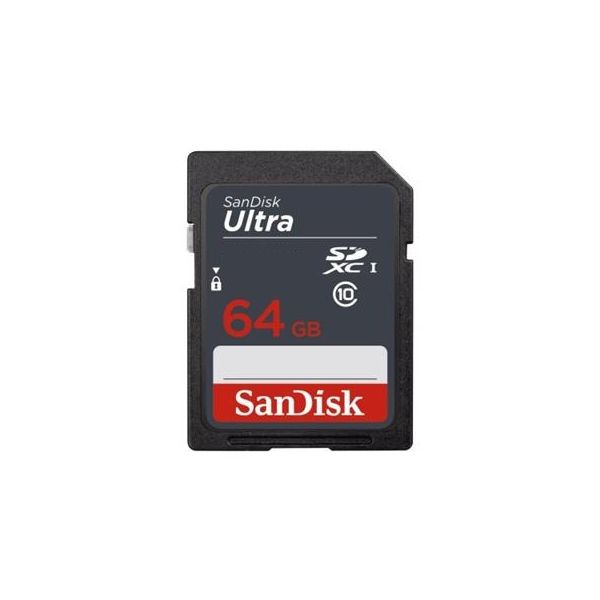 SanDisk Ultra/SDXC/64GB/UHS-I U1 / Class 10 SDSDUNR-064G-GN3IN