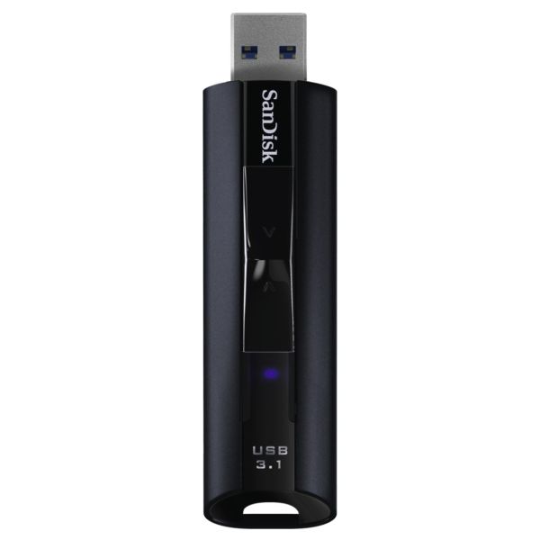 SanDisk Extreme PRO/128GB/USB 3.1/USB-A/Čierna SDCZ880-128G-G46