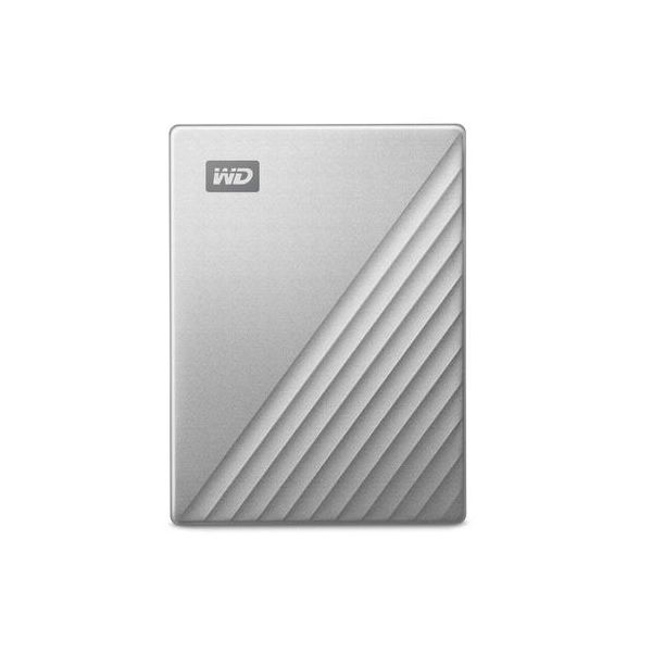WD My Passport/4TB/HDD/Externý/2.5"/Strieborná/3R WDBFTM0040BSL-WESN