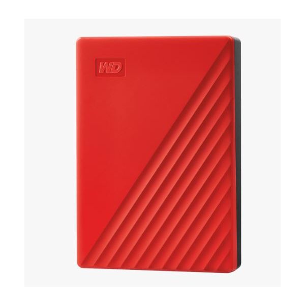 WD My Passport/4TB/HDD/Externý/2.5"/Červená/3R WDBPKJ0040BRD-WESN