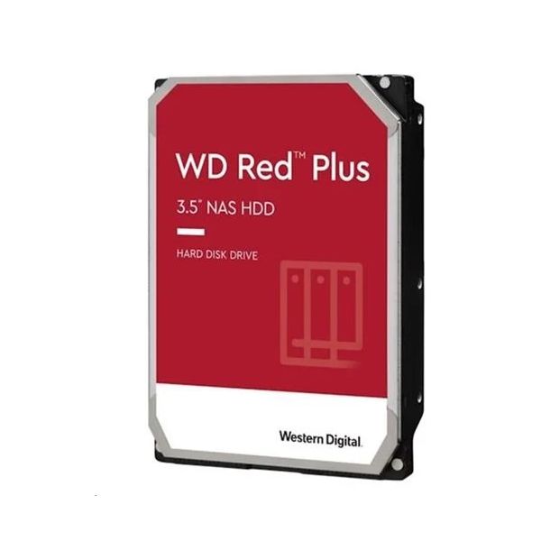 WD Red Plus/8TB/HDD/3.5"/SATA/5640 RPM/Červená/3R