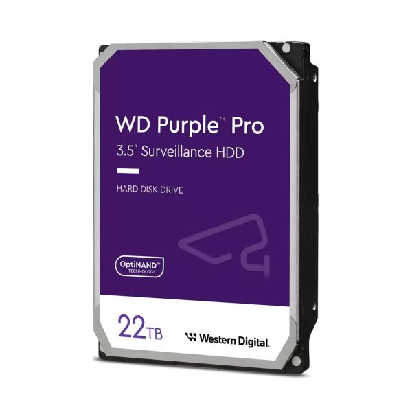 WD Purple Pro/22TB/HDD/3.5"/SATA/7200 RPM/5R WD221PURP