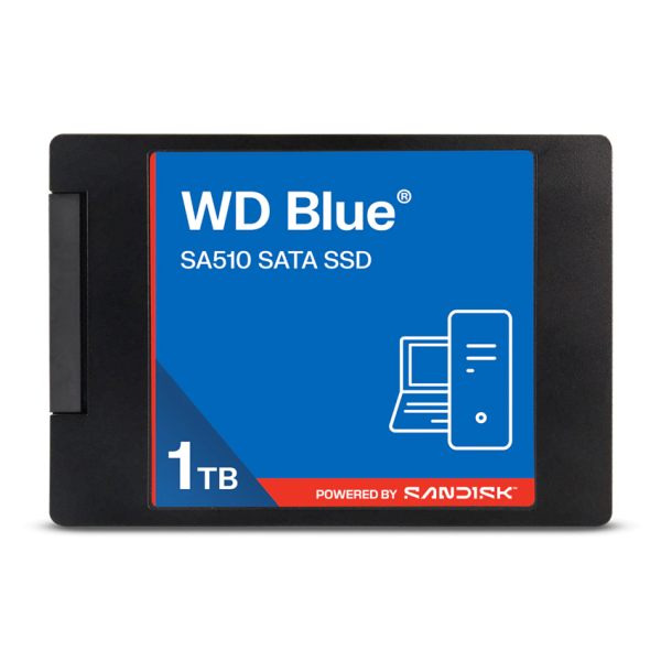SSD 2,5" 1TB WD Blue SA510 WDS100T5B0A-00LMP0
