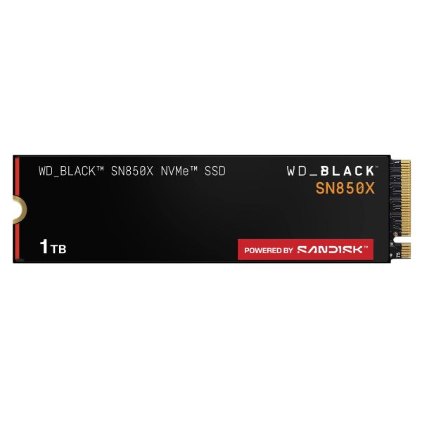 WD Black SN850X POWERED BY SANDISK/1TB/SSD/M.2 NVMe/5R WDS100T2X0E-00BCA0