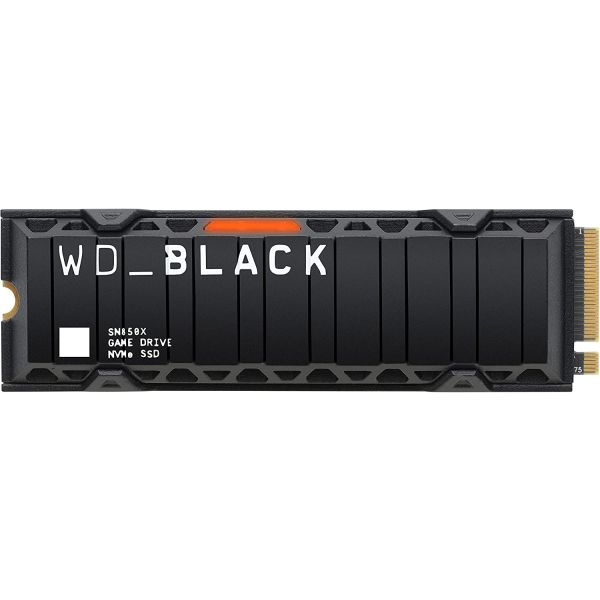 WD Black SN850X POWERED BY SANDISK/2TB/SSD/M.2 NVMe/Heatsink/5R WDS200T2XHE-00BCA0