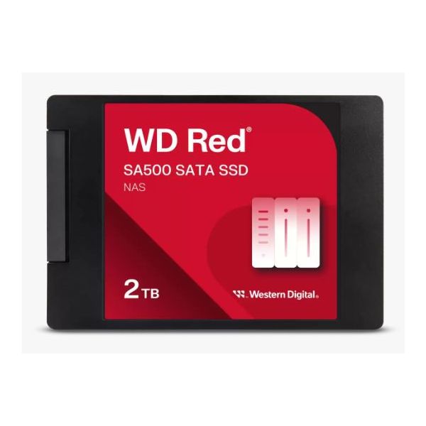 WD Red SA500 POWERED BY SANDISK/2TB/SSD/2.5"/SATA/5R WDS200T2R0A-68CKB0