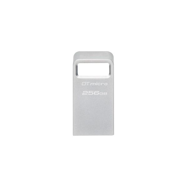 Kingston DataTraveler Micro/256GB/USB 3.2/USB-A/Strieborná DTMC3G2/256GB