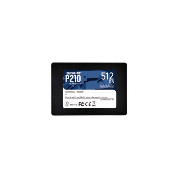 PATRIOT P210/512GB/SSD/2.5"/SATA/3R P210S512G25