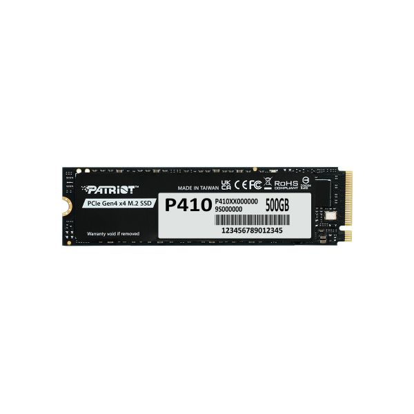 PATRIOT P410/500GB/SSD/M.2 NVMe/5R P410P500GM28H