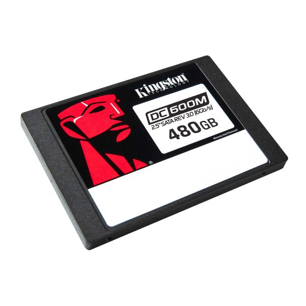Kingston DC600M/480GB/SSD/2.5"/SATA/5R SEDC600M/480G