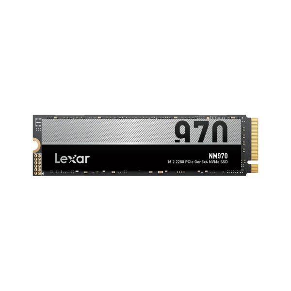Lexar NM970/512GB/SSD/M.2 NVMe/Čierna/5R LNM970X512G-RNNNG