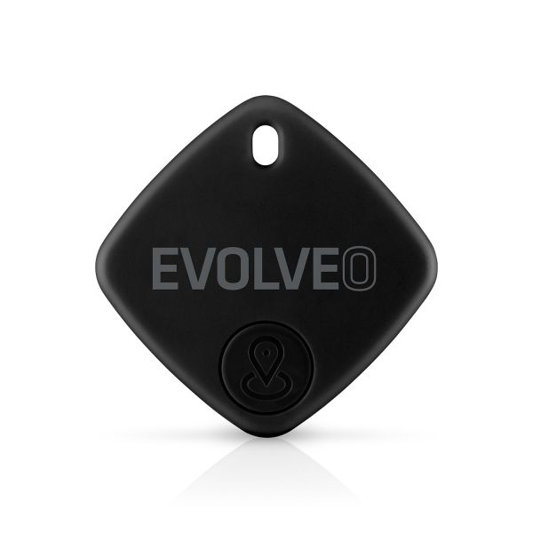 EVOLVEO TrackTag, Bluetooth lokátor s Apple Find My, čierny TRACKTAG-BK