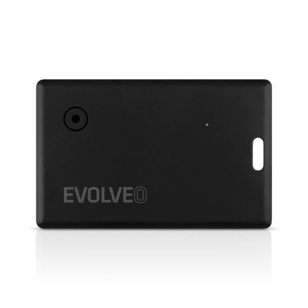 EVOLVEO TrackCard, Bluetooth lokátor s Apple Find My, čierny TRACKCARD-BK