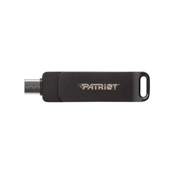 Patriot RAGE R550/256GB/USB 3.2/USB-A + USB-C/Čierna PE256GR550DSAD