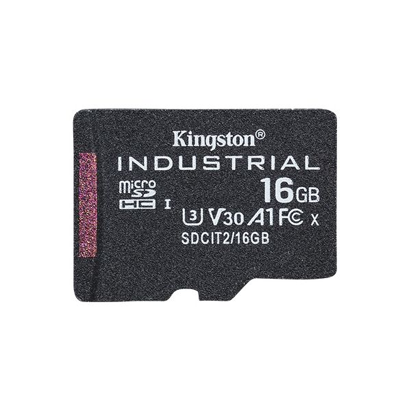Kingston Industrial/micro SDHC/16GB/UHS-I U3 / Class 10 SDCIT2/16GBSP