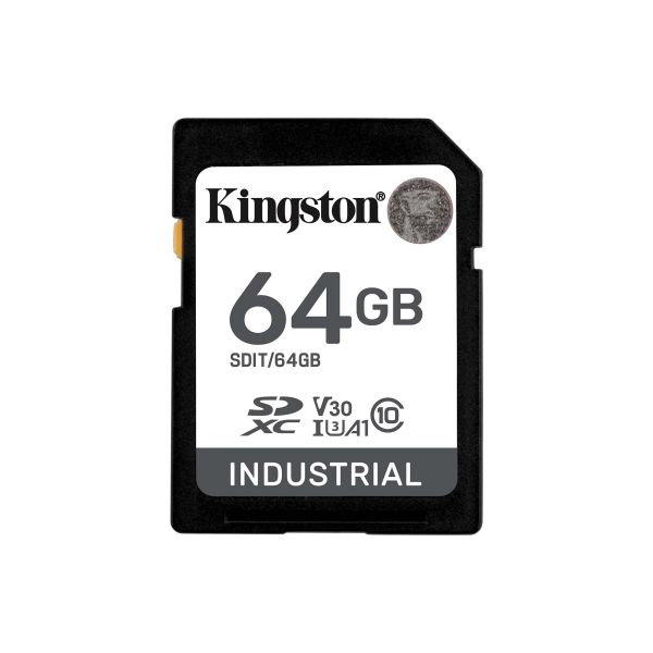 Kingston Industrial/SDXC/64GB/UHS-I U3 / Class 10 SDIT/64GB