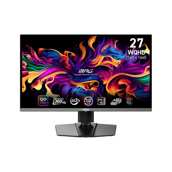 MSI MPG/271QRX/26,5"/QD-OLED/QHD/360Hz/0,03ms/Čierna/3R MPG 271QRX QD-OLED