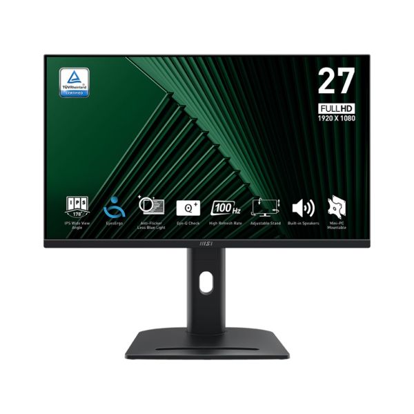 MSI Pro/MP275PG/27"/IPS/FHD/100Hz/1ms/Čierna/3R PRO MP275PG