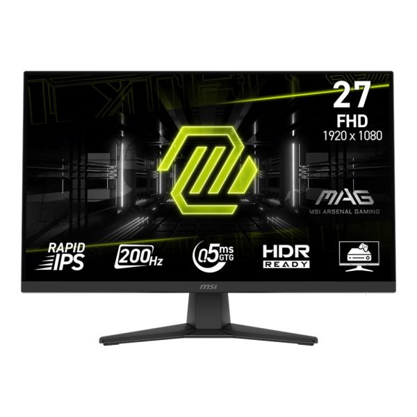 MSI MAG/272F/27"/IPS/FHD/200Hz/0,5ms/Čierna/3R MAG 272F