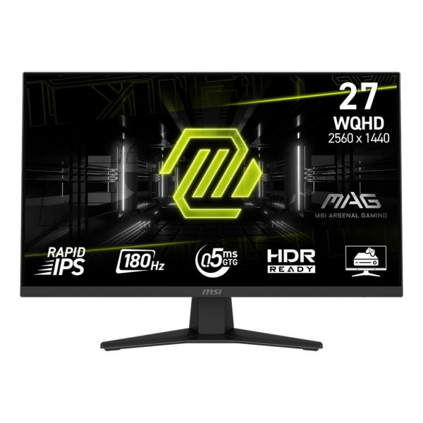 MSI MAG/274QF/27"/IPS/QHD/180Hz/0,5ms/Čierna/3R MAG 274QF