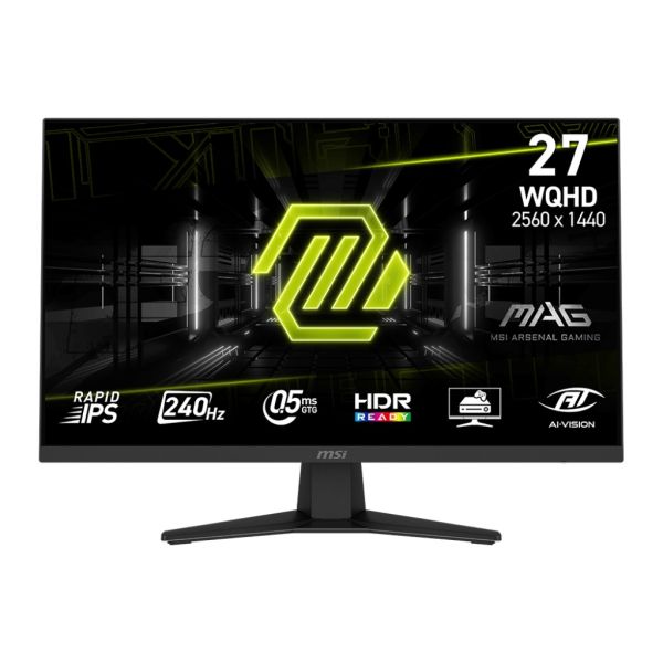 MSI MAG/274QF X24/27"/IPS/QHD/240Hz/0,5ms/Čierna/3R MAG 274QF X24