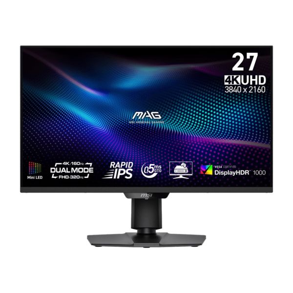 MSI MAG/274UPDF E16M/27"/IPS/4K UHD/160Hz/0,5ms/Čierna/3R MAG 274UPDF E16M