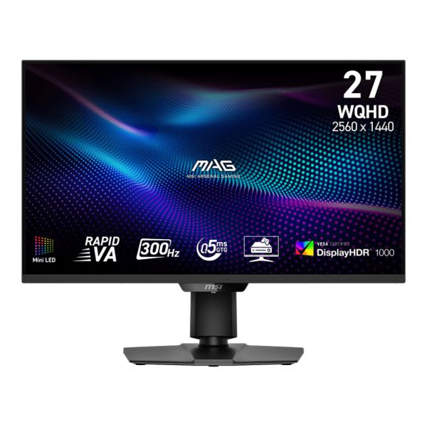 MSI MAG/274QPF X30MV/27"/VA/QHD/300Hz/0,5ms/Čierna/3R MAG 274QPF X30MV