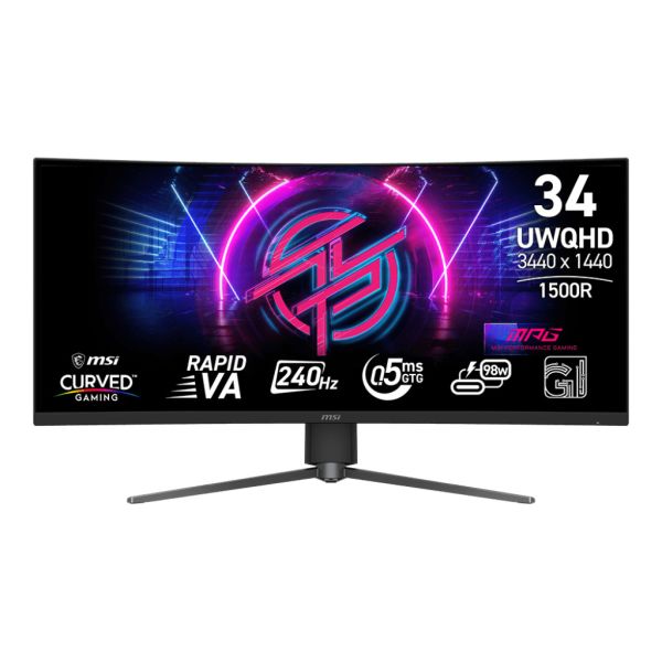 MSI MPG/346CQRF X24/34"/VA/wQHD/240Hz/0,5ms/Čierna/3R MPG 346CQRF X24