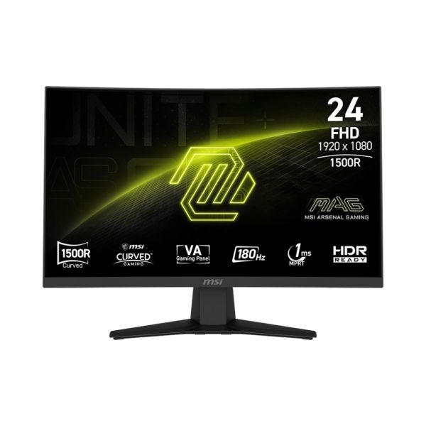 MSI MAG/244C/23,6"/VA/FHD/180Hz/1ms/Čierna/3R