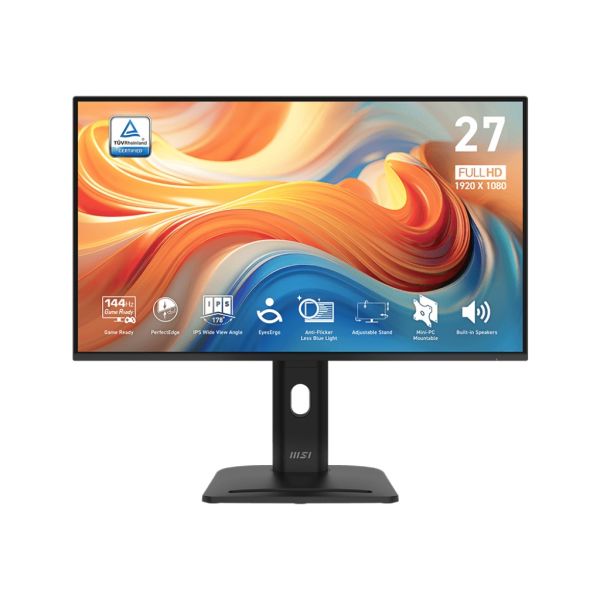 MSI Pro/MP275PG E14/27"/IPS/FHD/144Hz/1ms/Čierna/3R PRO MP275PG E14