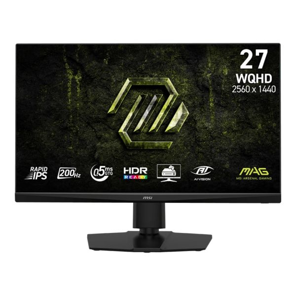 MSI MAG/272QPF E20/27"/IPS/QHD/200Hz/0,5ms/Čierna/3R MAG 272QPF E20