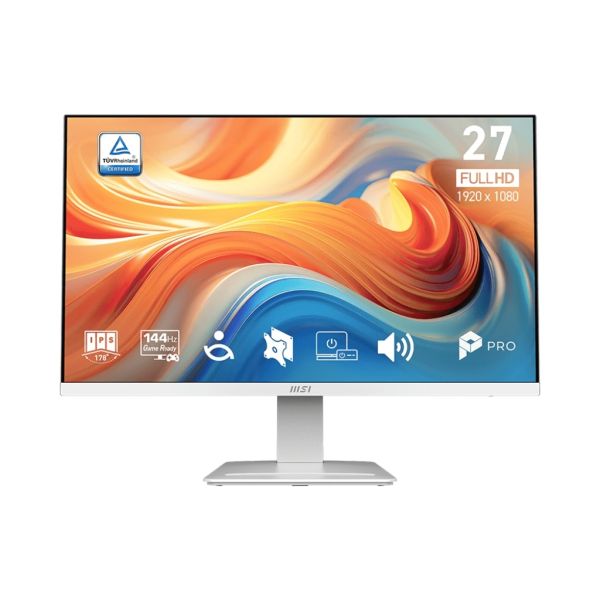 MSI Pro/MP273W E14A/27"/IPS/FHD/144Hz/1ms/Biela/3R PRO MP273W E14A