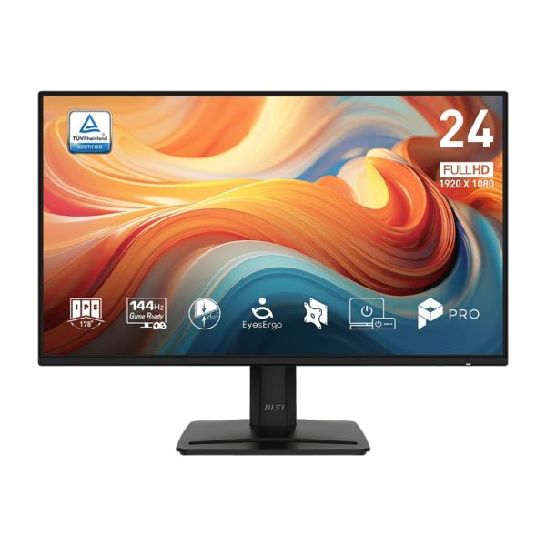 MSI Pro/MP242 E14A/23,8"/IPS/FHD/144Hz/1ms/Čierna/3R PRO MP242 E14A