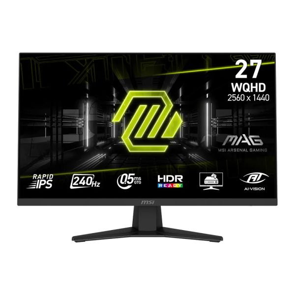 MSI MAG/274QF X24/27"/IPS/QHD/240Hz/0,5ms/Čierna/3R MAG 274QF X24