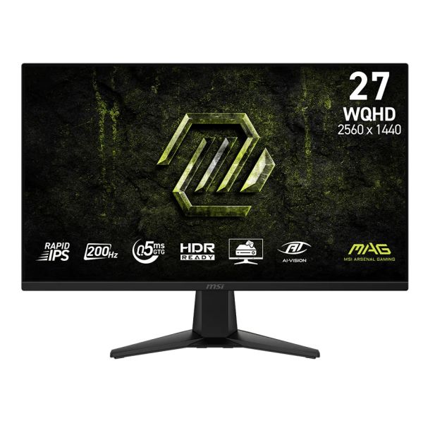 MSI MAG/275QF E20/27"/IPS/QHD/200Hz/0,5ms/Čierna/3R MAG 275QF E20