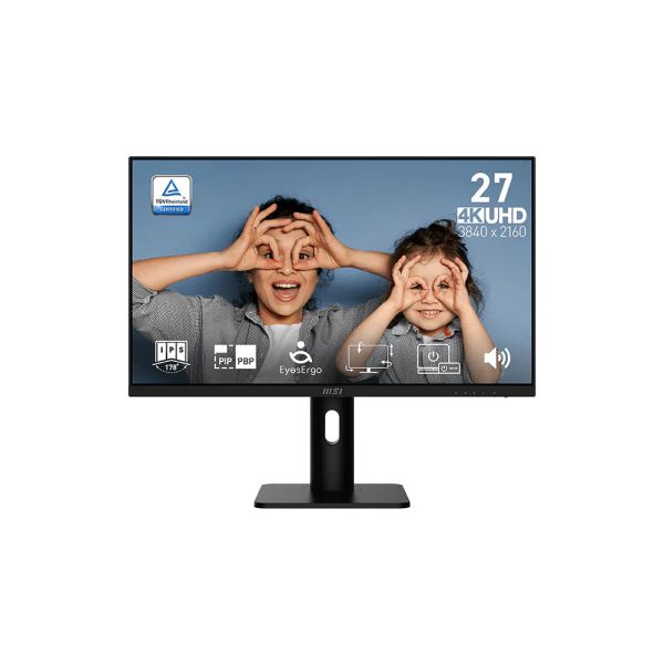 MSI Pro/MP273UP E6/27"/IPS/4K UHD/60Hz/4ms/Čierna/3R PRO MP273UP E6