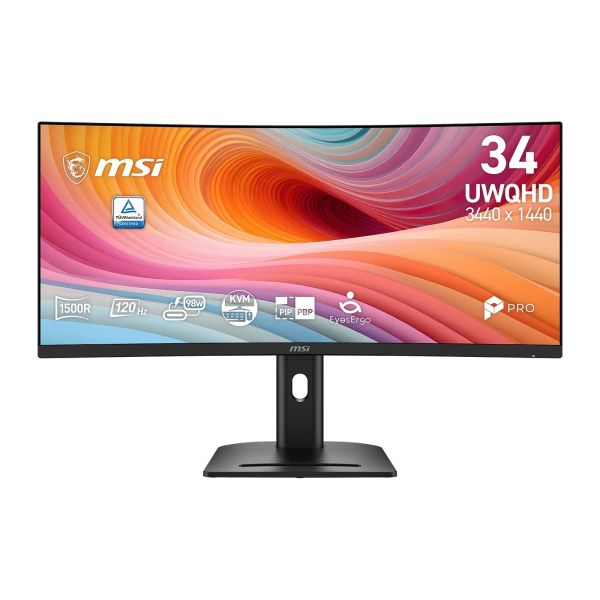 MSI Pro/MP341CQPHG E12/34"/VA/UWQHD/120Hz/4ms/Čierna/3R PRO MP341CQPHG E12