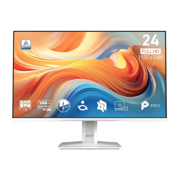 MSI Pro/MP243W E14/23,8"/IPS/FHD/144Hz/1ms/Biela/3R PRO MP243W E14