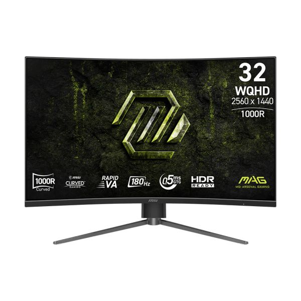 MSI MAG/325CQPF E18/31,5"/VA/QHD/180Hz/0,5ms/Čierna/3R